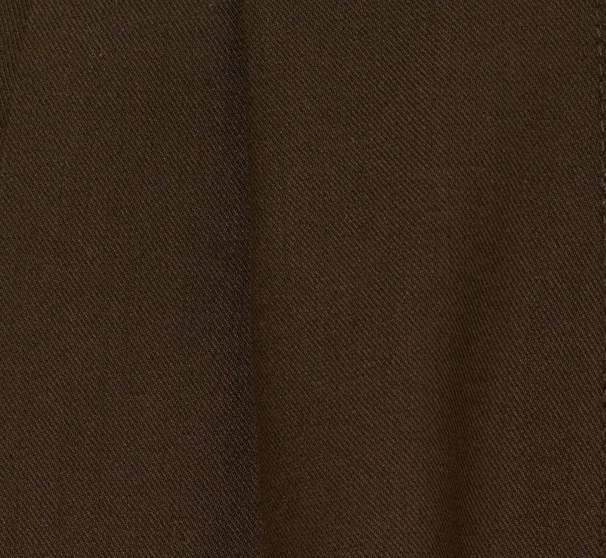 Wide Leg Pleated Trouser In Military Green