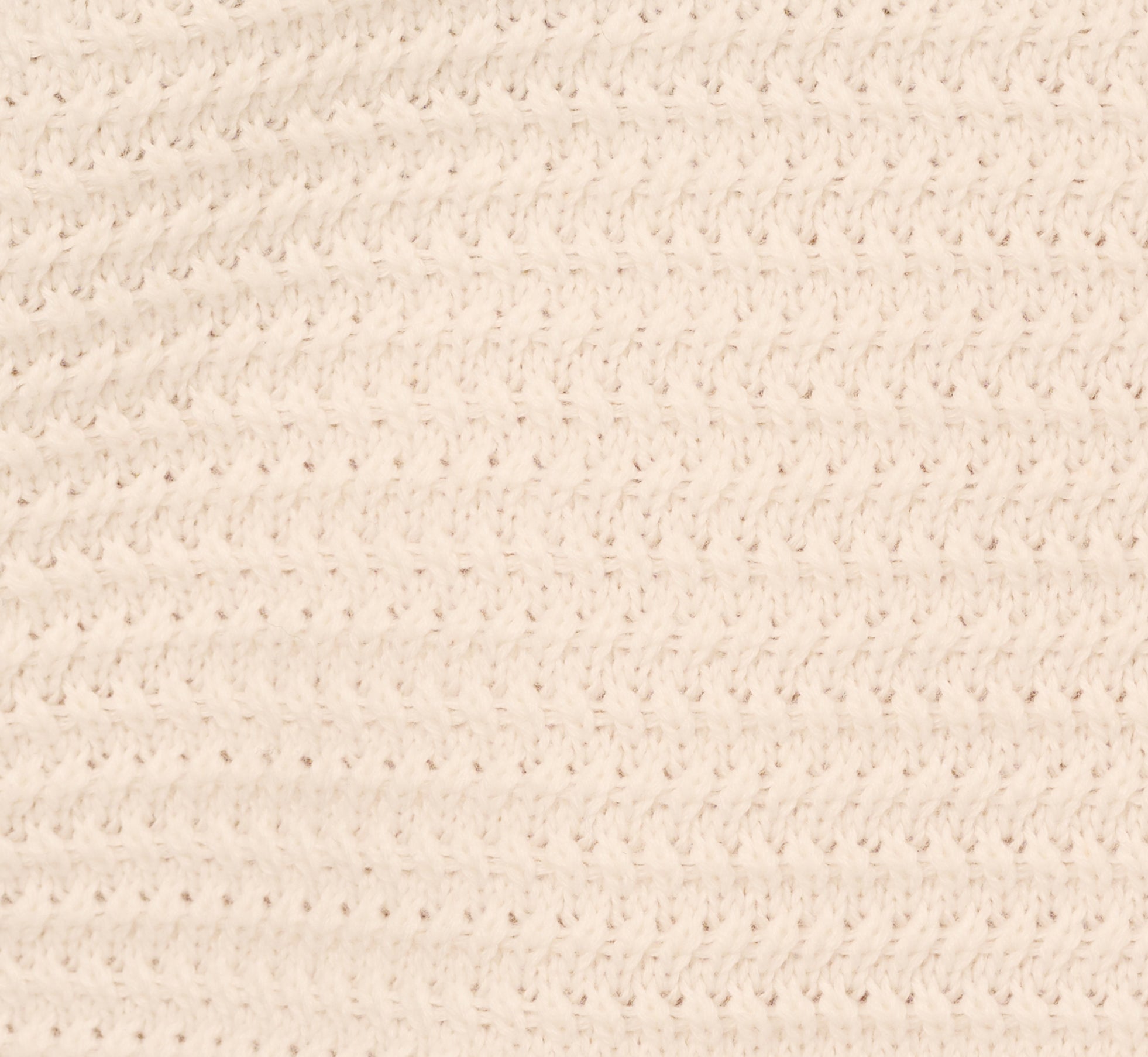 Short Sleeve Collared Cotton Crochet Top In Ivory Blue Moon