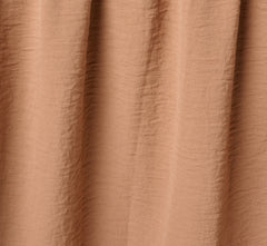 Tiered Drawstring Airflow Midi Skirt In Sinopia Fresco