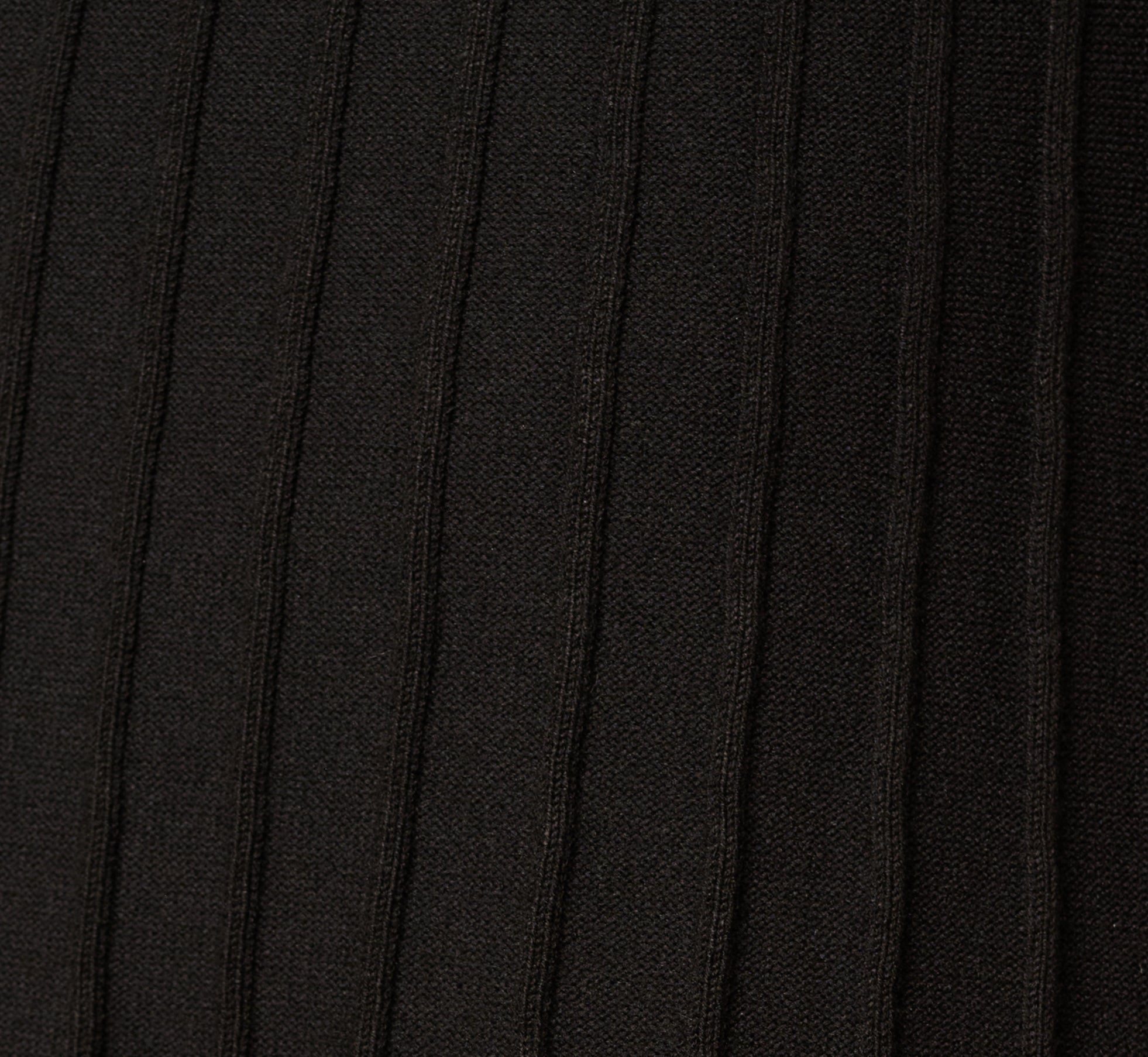 Rib Knit Cutout A Line Midi Dress In Black