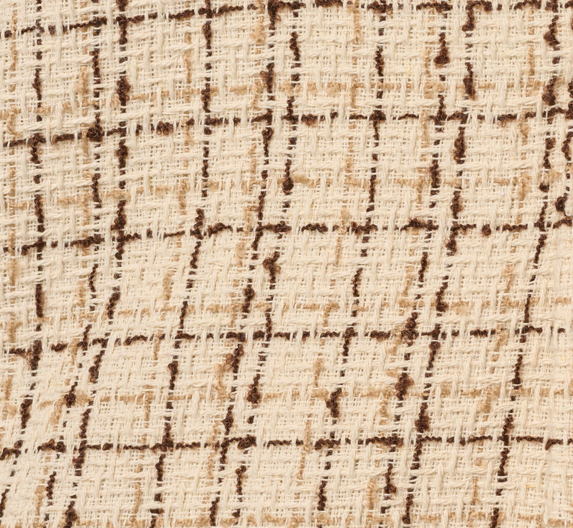 Long Sleeve Tweed Short Hailey Dress In Parchment