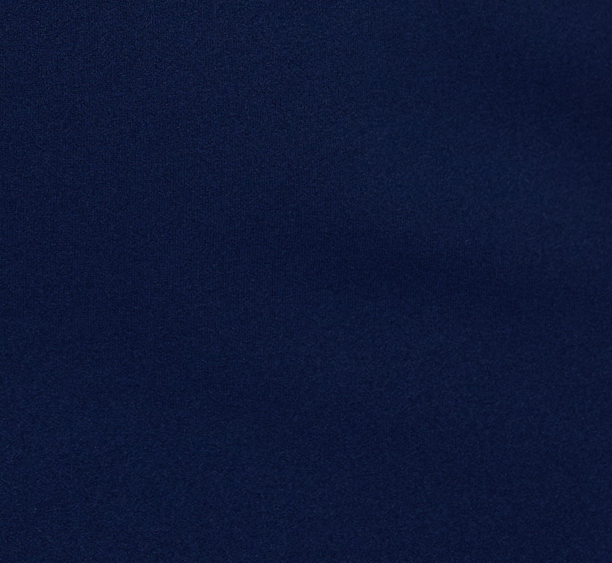V Neck Beaded Ruffle Column Gown In Navy Sateen